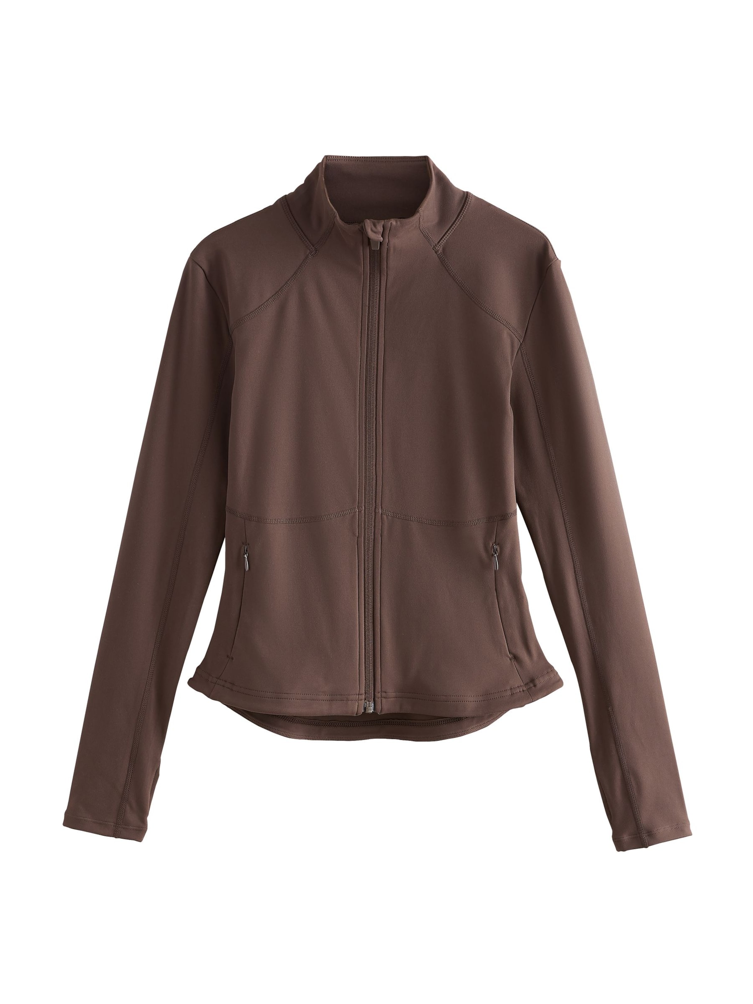 Next - Chaqueta de entretiempo 'Active Balance' en marrón: frente