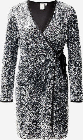 Robe 'YASELLE' YAS en argent : devant