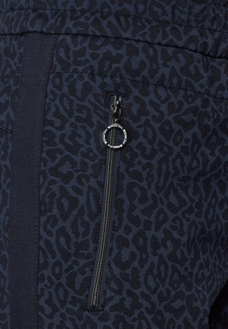 regular Pantaloni 'Bonny Leo Jacquard' di STREET ONE in blu