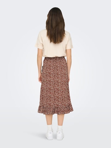 ONLY Skirt 'OLIVIA' in Brown