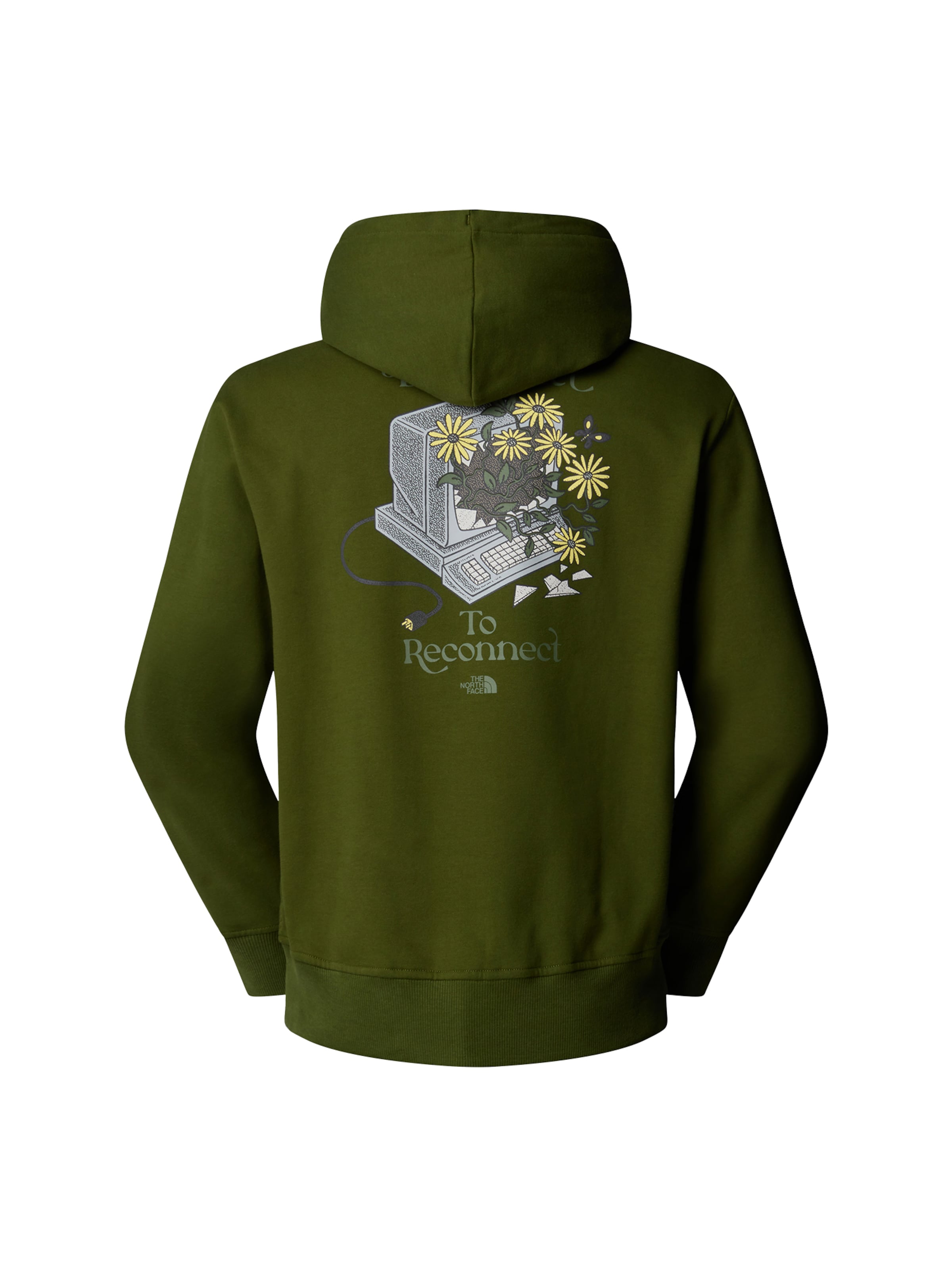 THE NORTH FACE Mikina 'Connect' – zelená