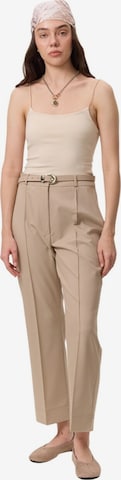 Regular Pantalon MANUKA en gris : devant