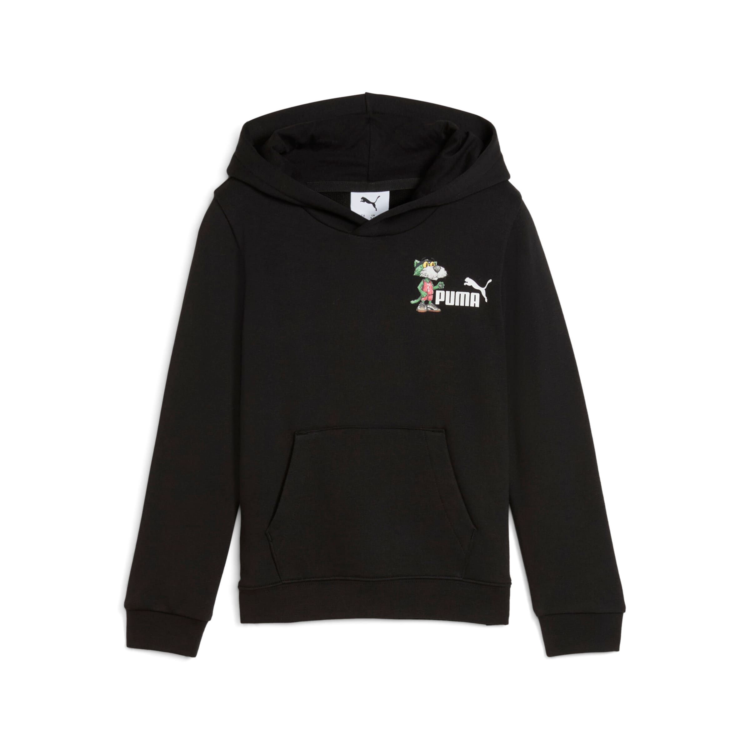 PUMA Sweatshirt in Schwarz: Vorderseite
