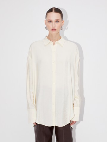 Camicia da donna 'Florence' di LeGer by Lena Gercke in bianco: frontale