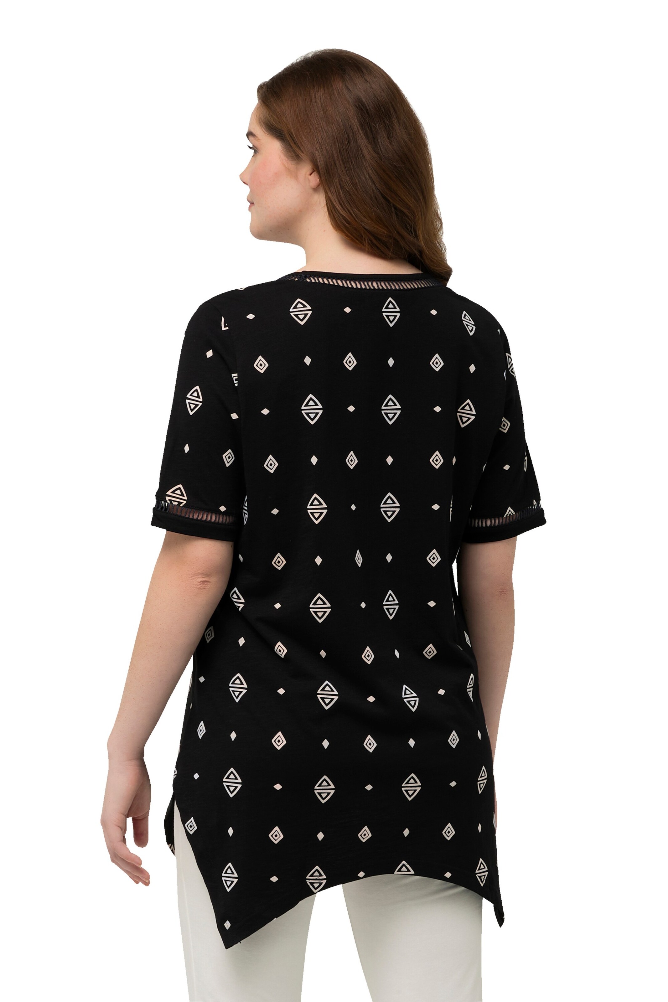 Ulla Popken Shirt in Schwarz