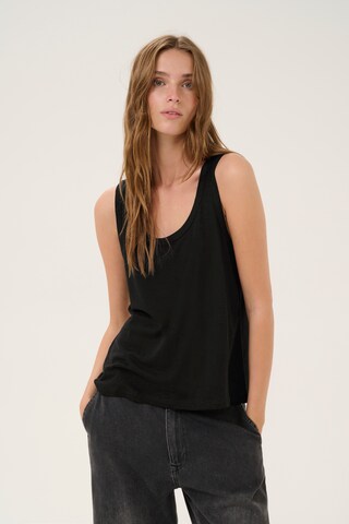 My Essential Wardrobe Top 'Lisa' in Zwart: voorkant