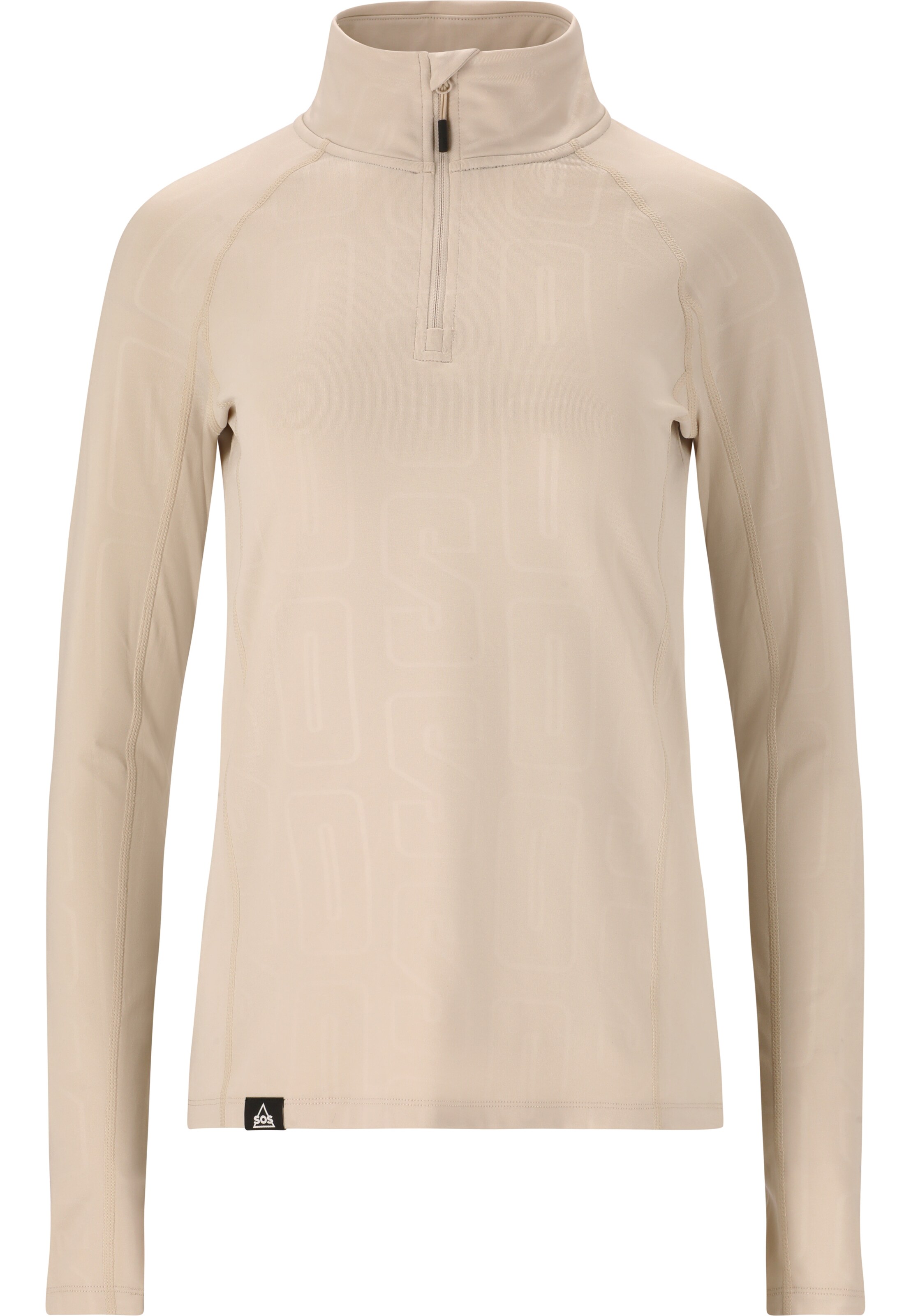 SOS Performance shirt 'Jasna' in Beige: front