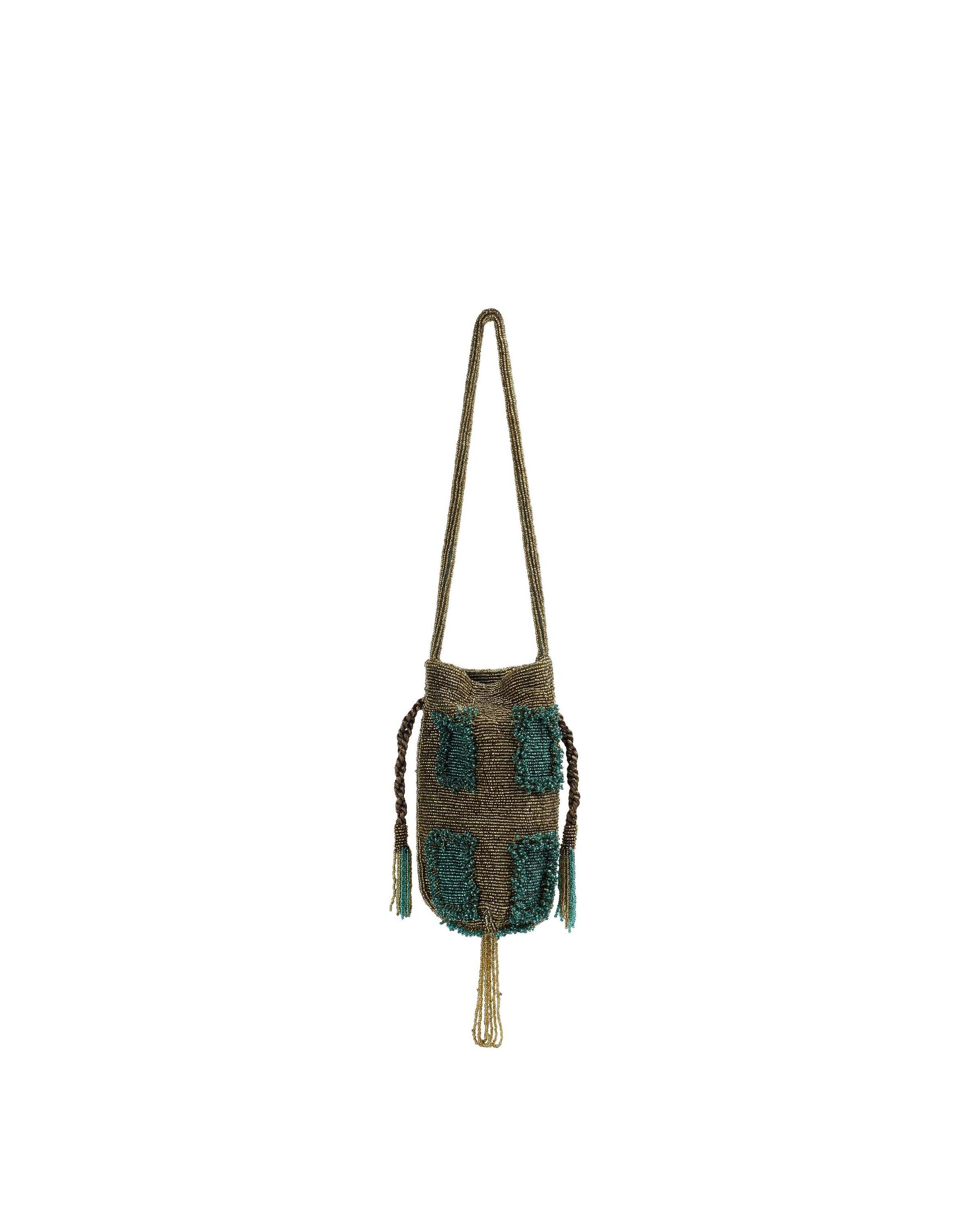 Scalpers Crossbody Bag in Green: front