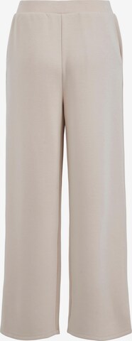 VILA Wide leg Pants 'Emely' in Beige