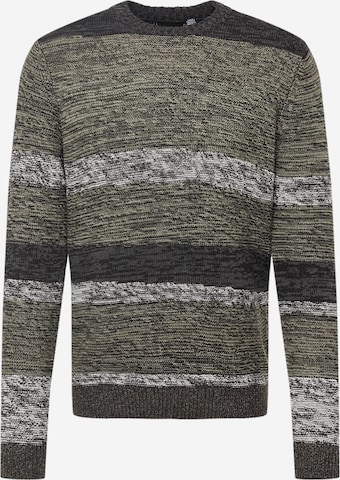 Only & Sons Sweater 'PIKE' in Grey: front
