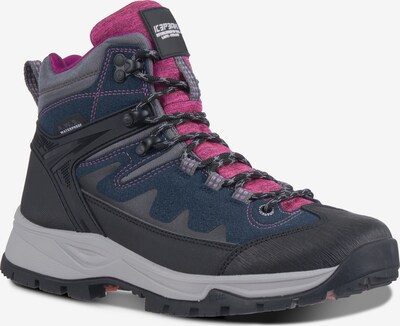 ICEPEAK Boots 'Wynnes' en bleu / gris / rose / blanc, Vue avec produit