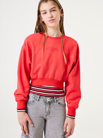 GARCIA Sweatshirt in Orange: front