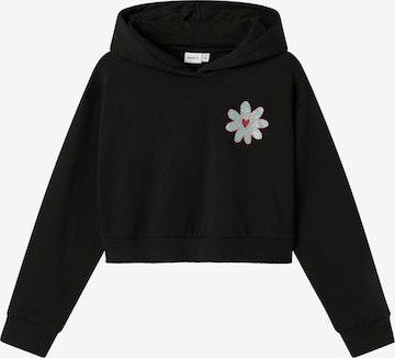 Sweat-shirt 'NKFKory' NAME IT en noir : devant