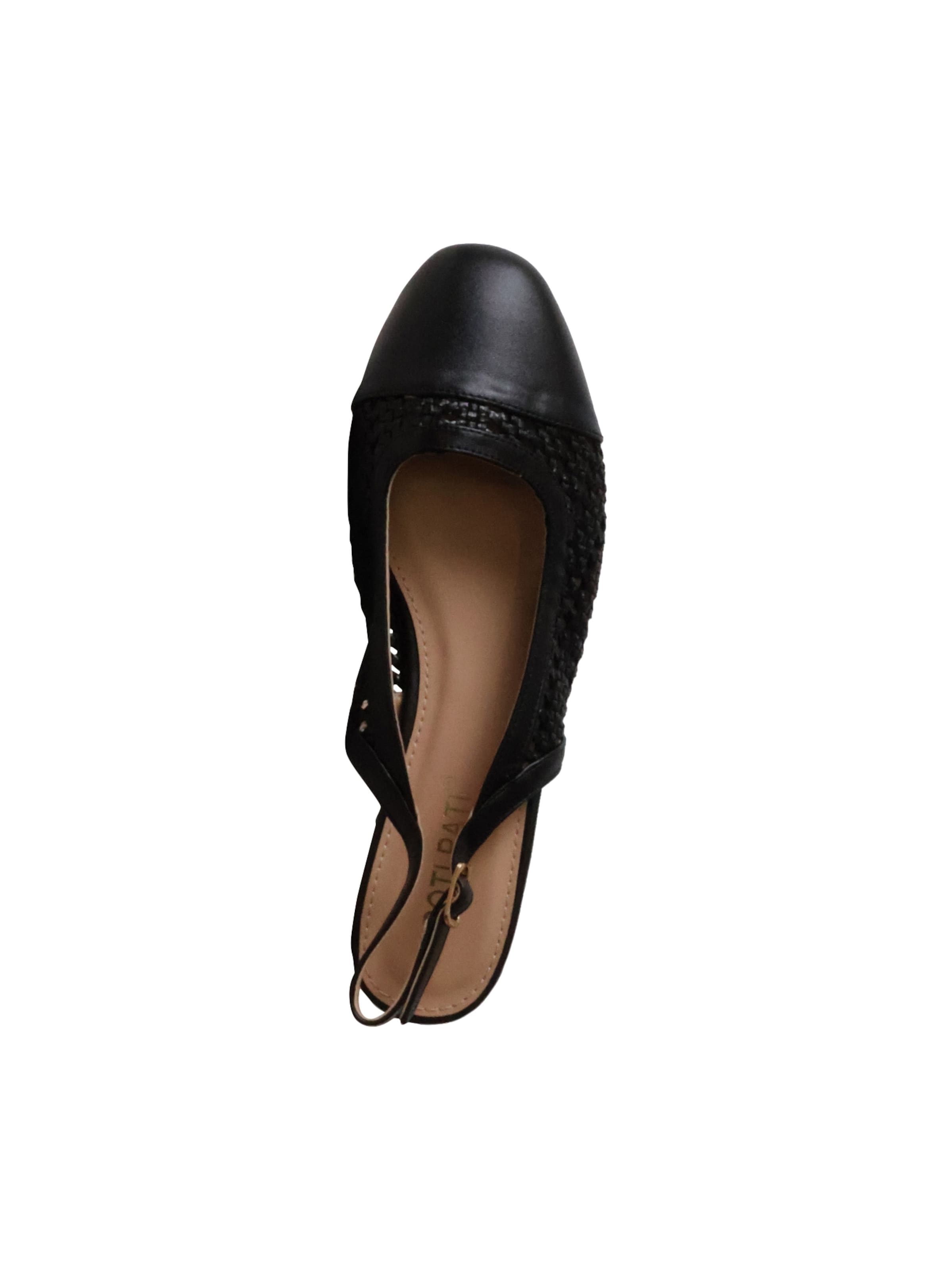 POTI PATI - Zapatos con plataforma 'Pumps mit Riemchen' en negro