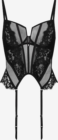 Hunkemöller Corsage 'Isabella' in Schwarz: predná strana