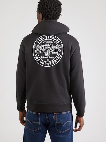 LEVI'S ® Sweatshirt i svart: framsida