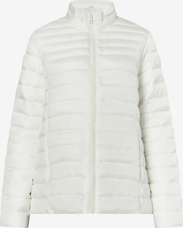 MYMO Between-season jacket in White: front