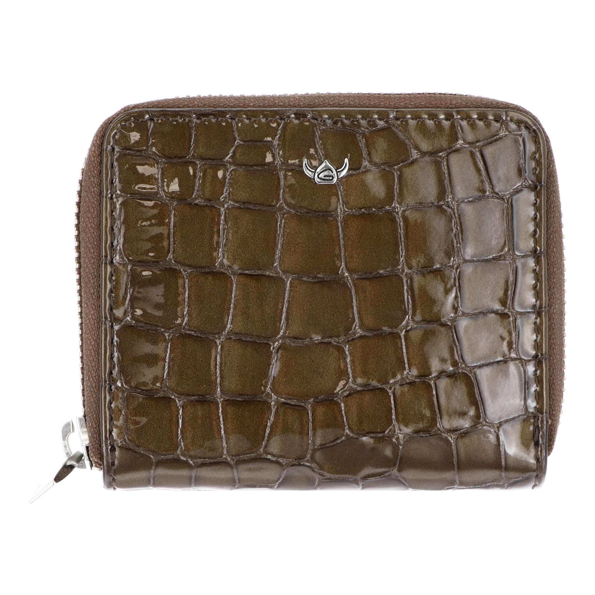 GOLDEN HEAD Wallet 'Cayenne' in Brown: front