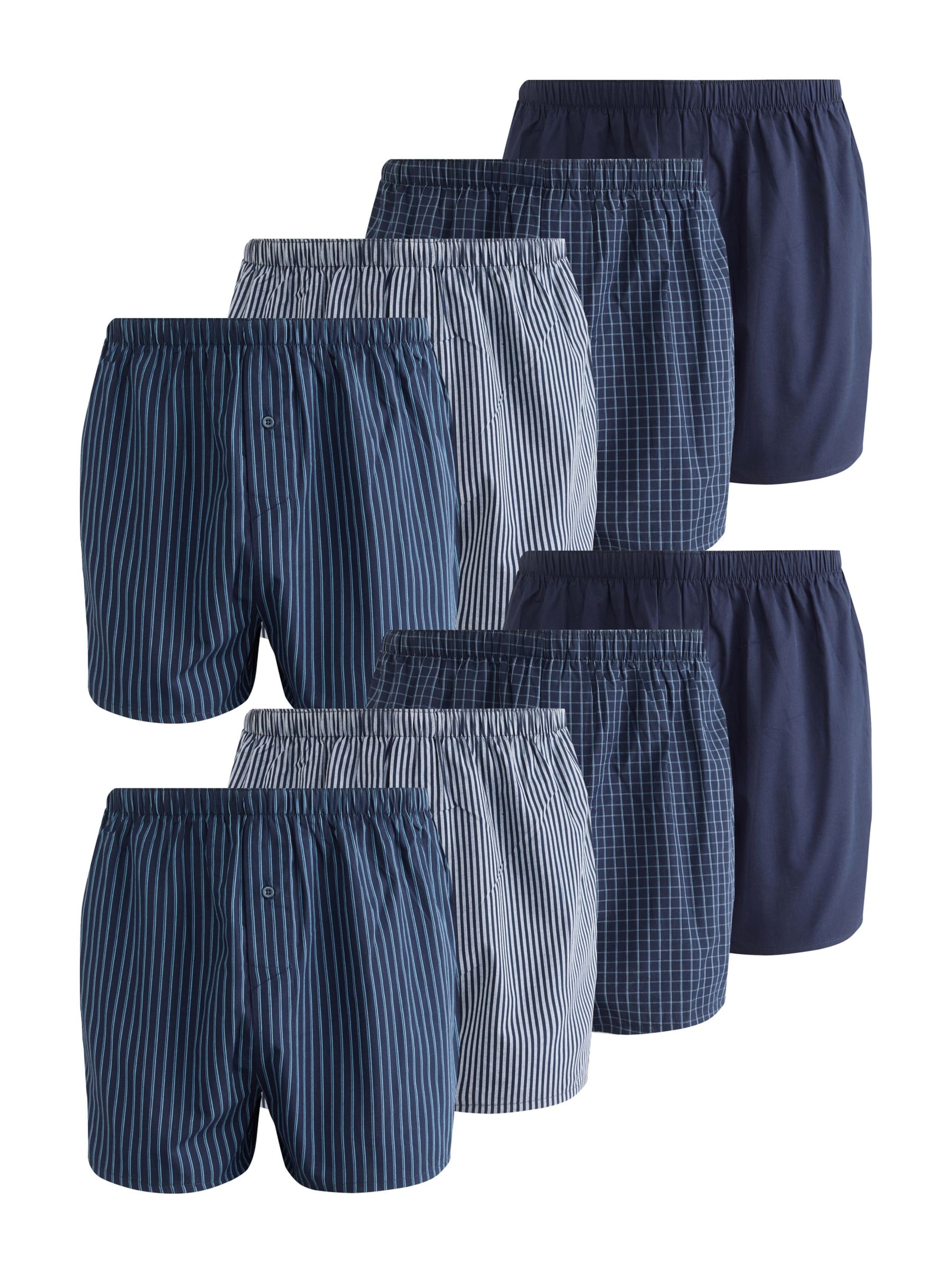 zils Next Bokseršorti: no priekšpuses