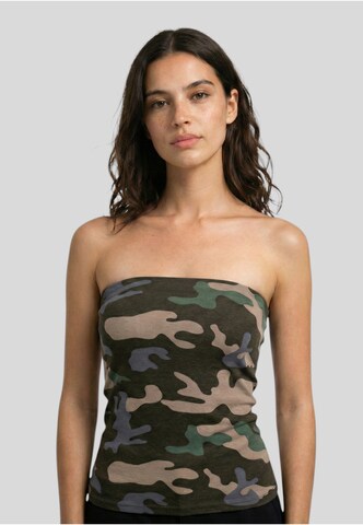 Brandit Top in Bruin: voorkant