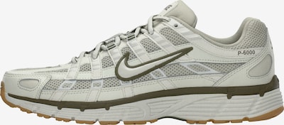Nike Sportswear Matalavartiset tennarit 'P-6000' värissä vaaleanharmaa / vihreä, Tuotenäkymä