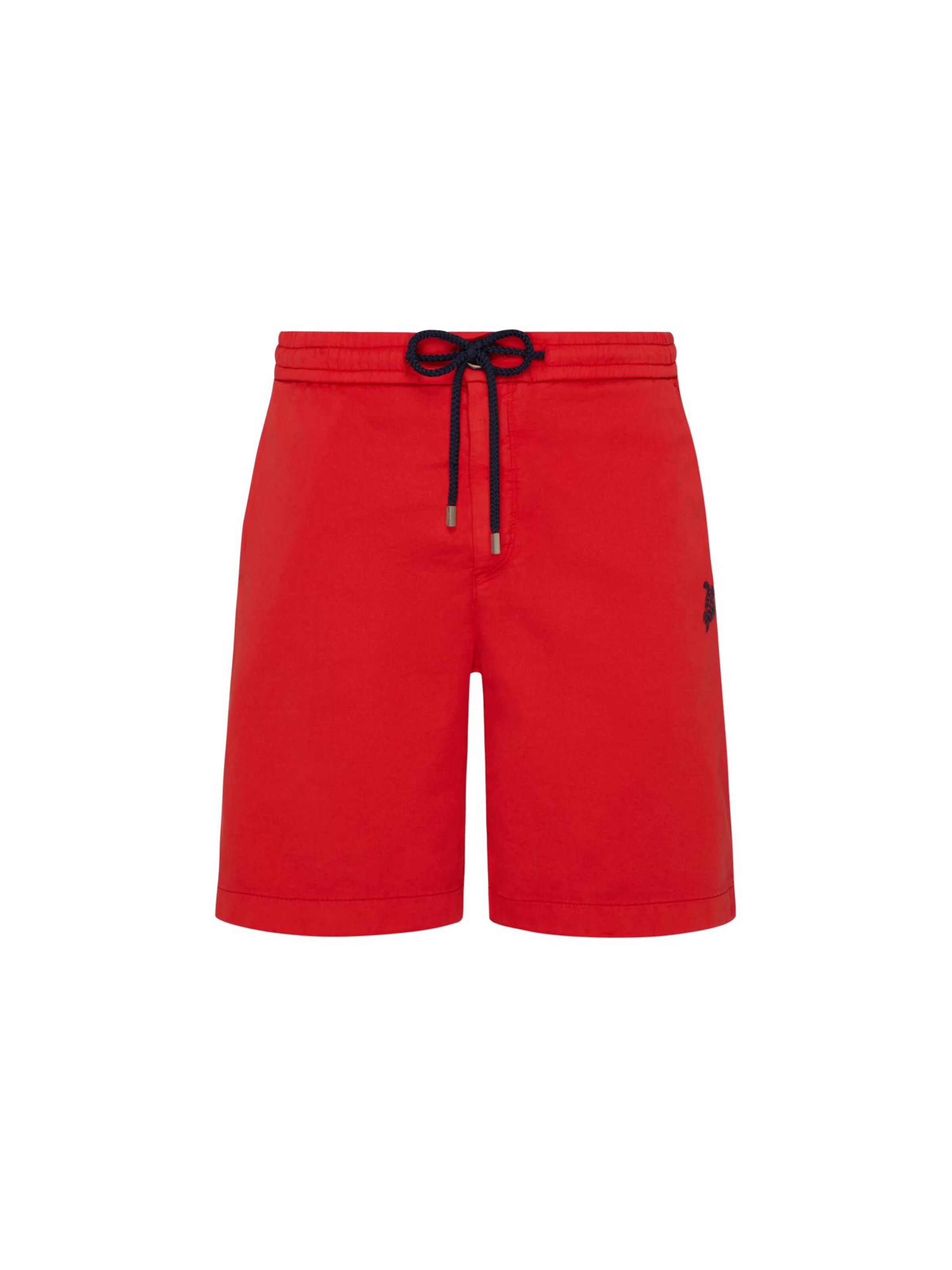 Vilebrequin Regular Broek in Rood: voorkant