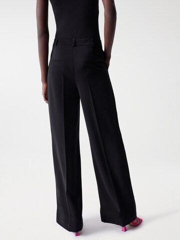 Salsa Jeans Wide leg Pleated Pants in Black