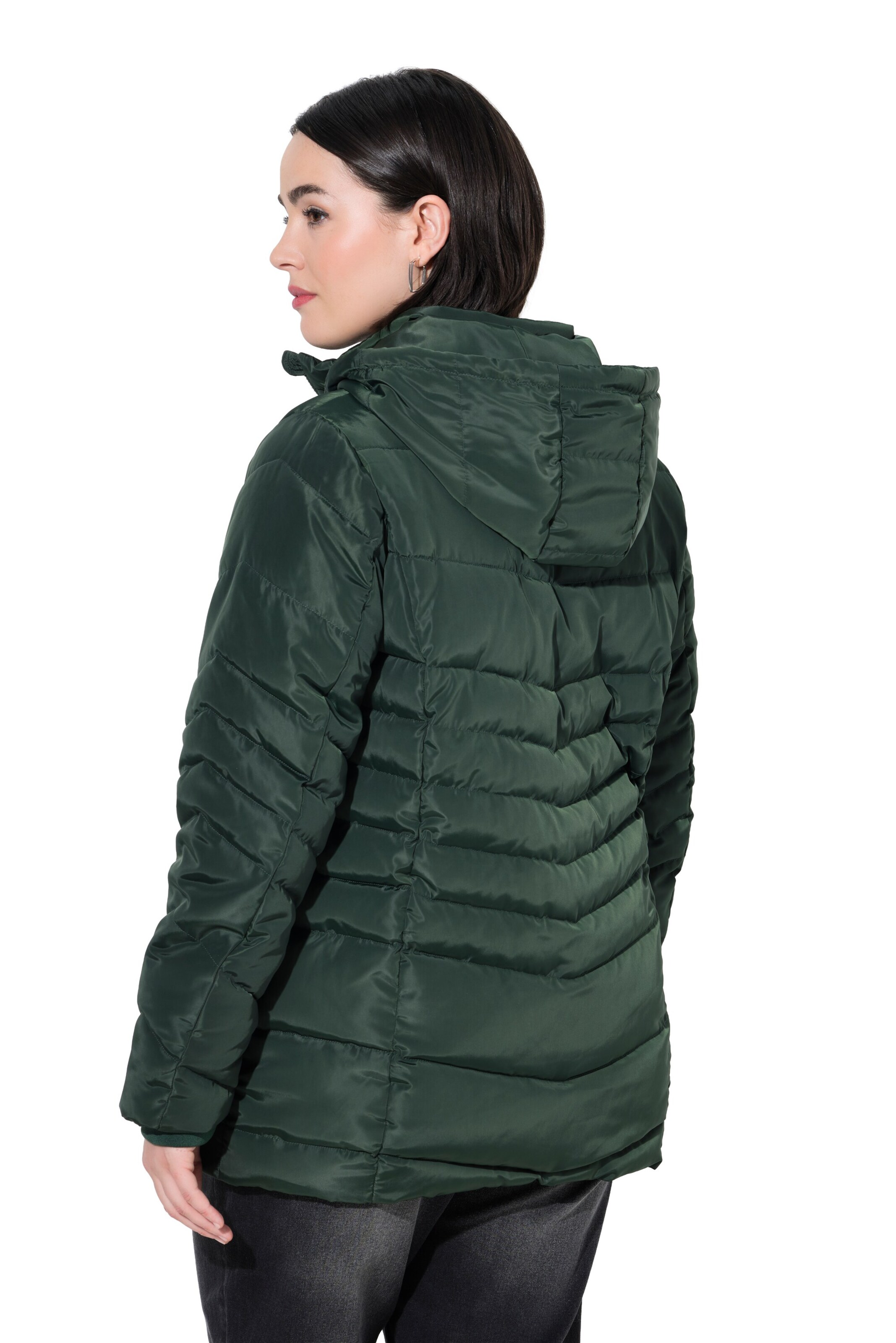 Ulla Popken Steppjacke in Grün