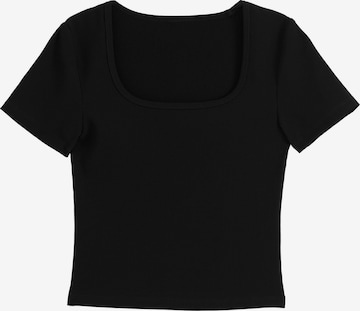 Aim'n - Camiseta en negro: frente