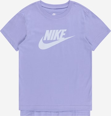 Nike Sportswear Koszulka 'FUTURA' w kolorze fioletowy: przód