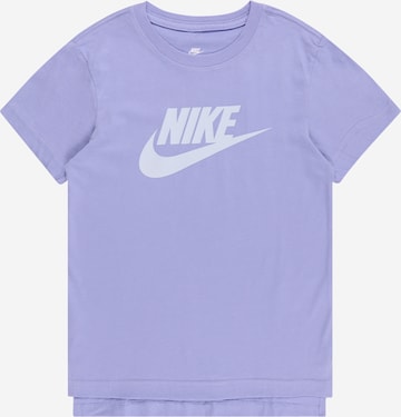 Nike Sportswear T-Shirt 'FUTURA' in Lila: predná strana