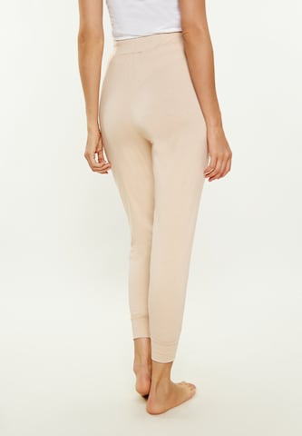 Usha - Tapered Pantalón 'Fashion Look' en beige