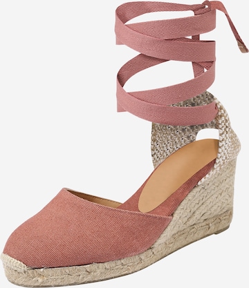 Castañer Sandals 'Carina' in Pink: front