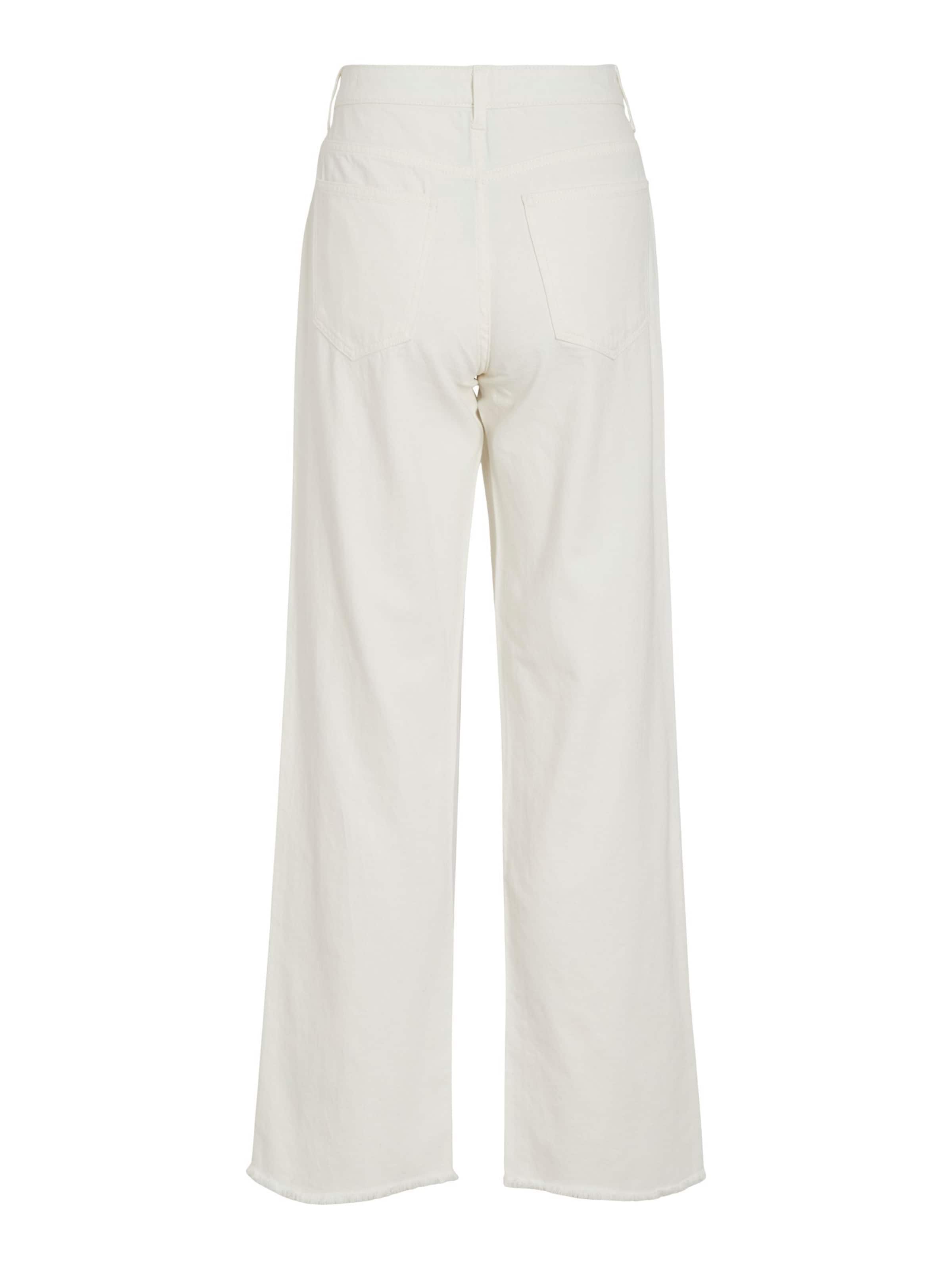 VILA - Pierna ancha Vaquero 'VIPalma' en blanco