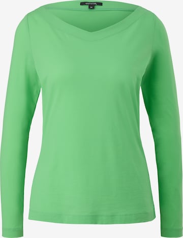 T-shirt COMMA en vert : devant