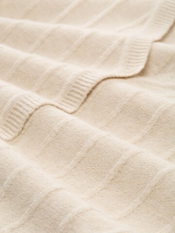TOM TAILOR Strickjacke in Beige