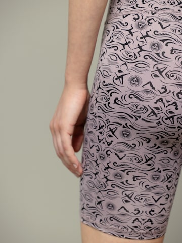 Hey Honey Skinny Leggings 'Biker' in Pink