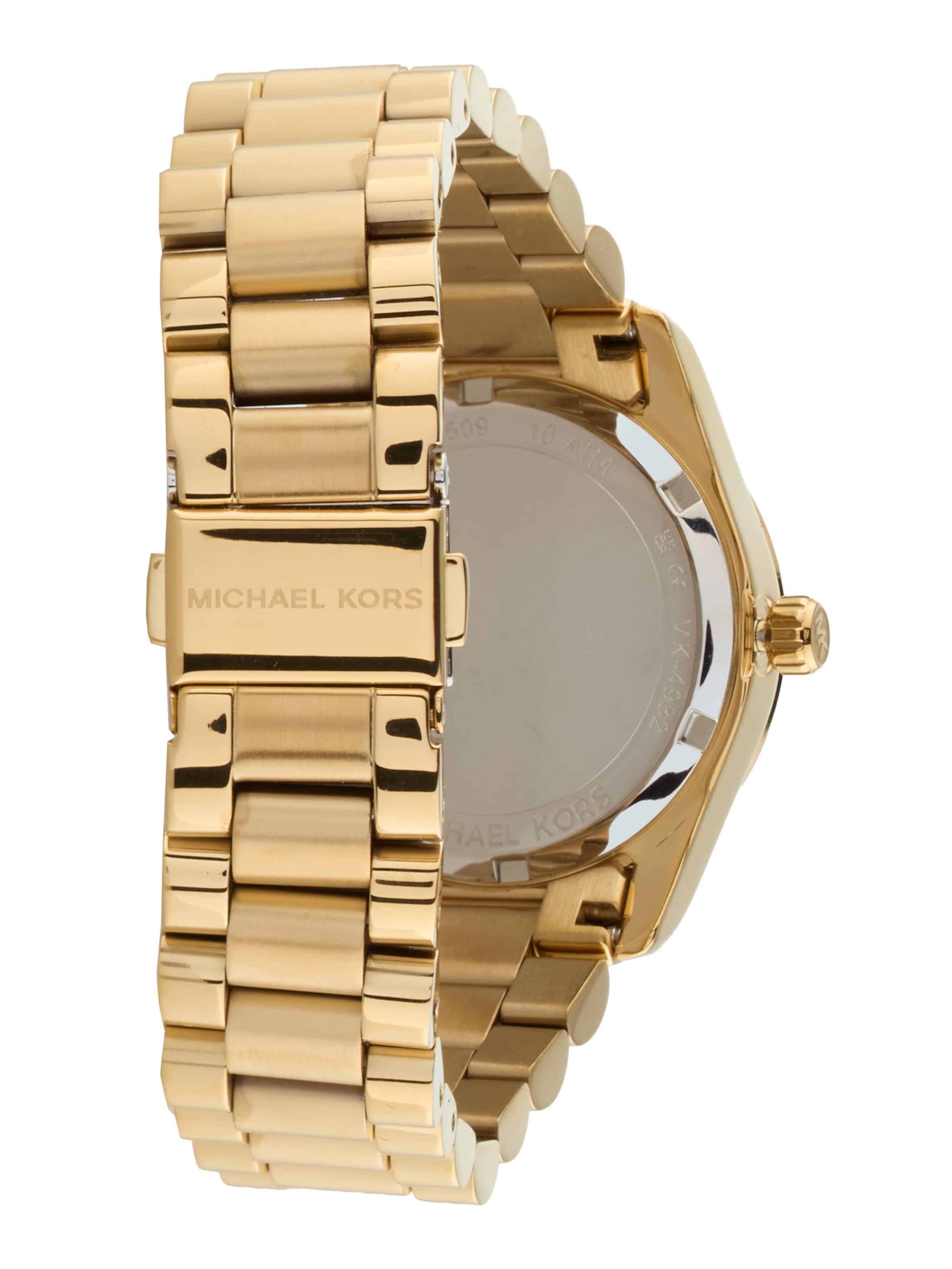 MICHAEL Michael Kors Analogové hodinky 'LEXINGTON LUX' – zlatá