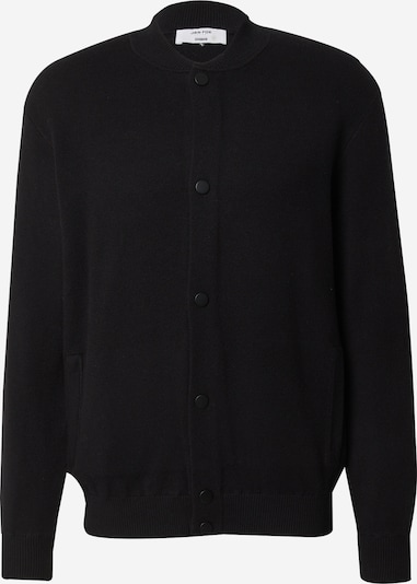 Geacă tricotată 'David' DAN FOX APPAREL pe negru, Vizualizare produs