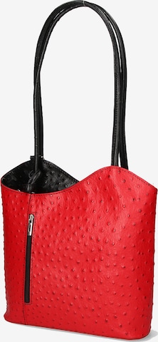 Zaino di Gave Lux in rosso: frontale