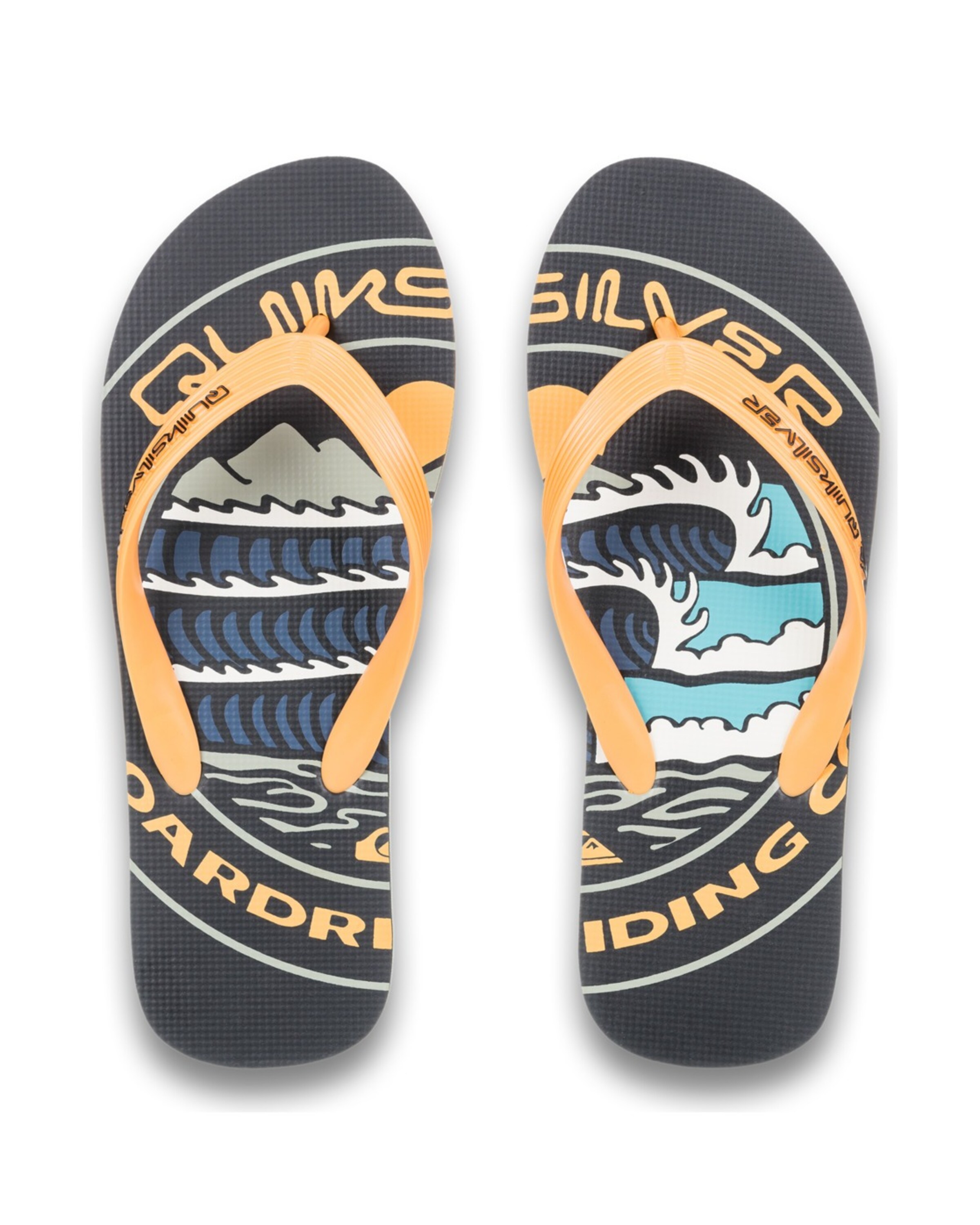 QUIKSILVER Zehentrenner 'Molokai Screen' in Schwarz