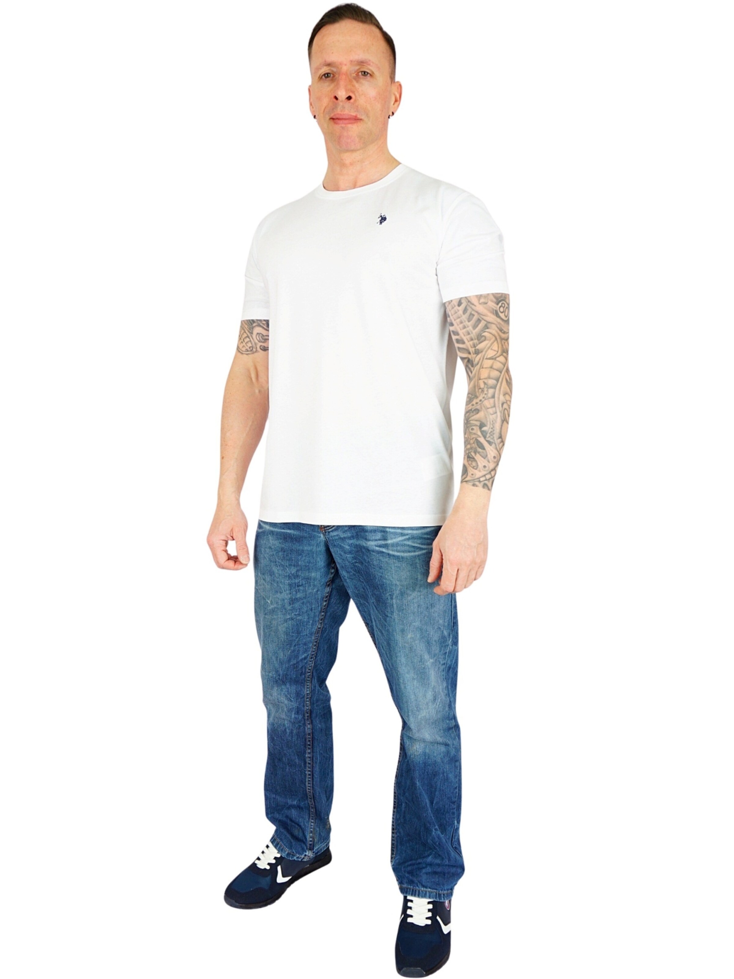 T-Shirt U.S. POLO ASSN. en bleu