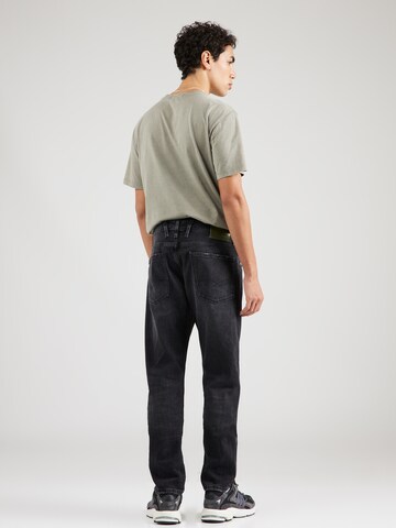 regular Jeans 'ANBASS' di REPLAY in nero