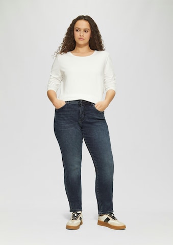 Coupe slim Jean 'Betsy' s.Oliver en bleu