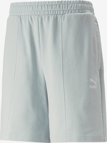 PUMA Pants 'Classics Pintuk 8' in Grey: front