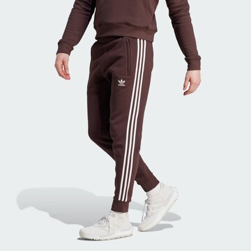 ADIDAS ORIGINALS Tapered Hose 'Adicolor Classics' in Braun: Vorderseite