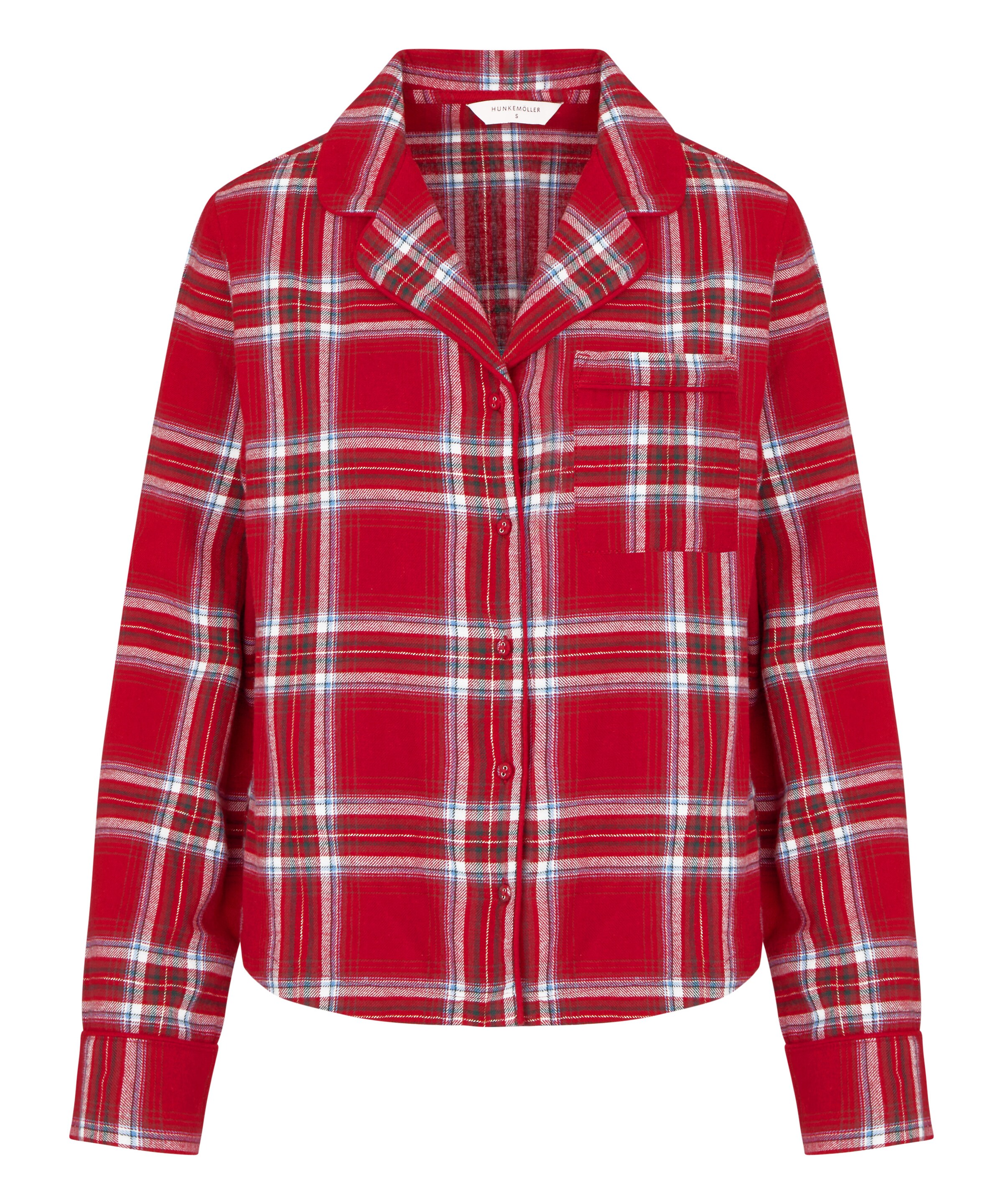 Hunkemöller Slaapshirt in Rood: voorkant