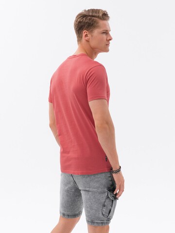 T-Shirt 'S1734' Ombre en rouge