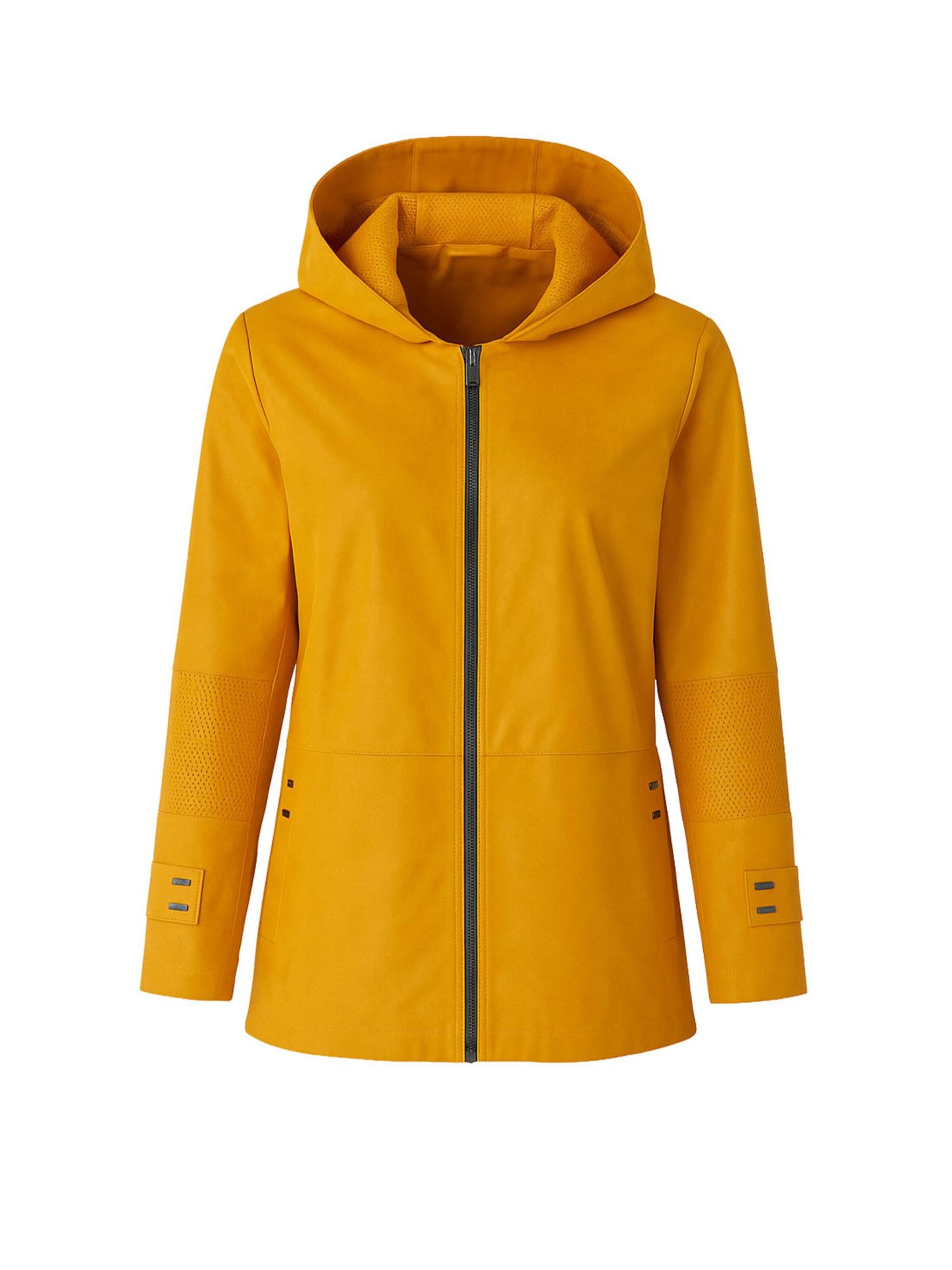 Ikigai the City Övergångskappa i gul: framsida