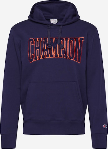 Champion Authentic Athletic Apparel Sweatshirt in Blau: predná strana